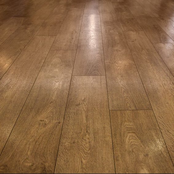 a shiny hardwood floor