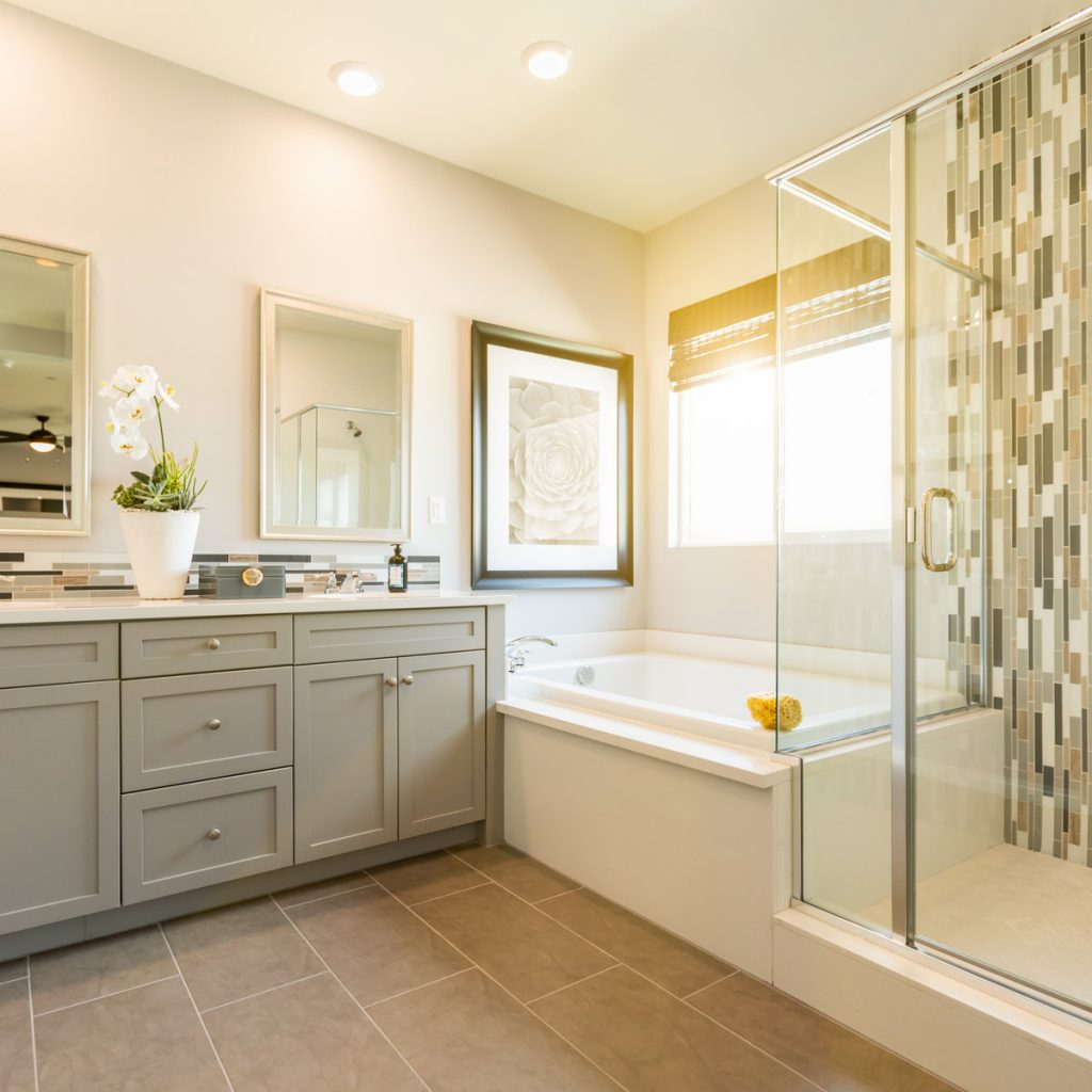 remodeled bathroom