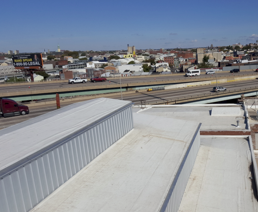 roof restoration project